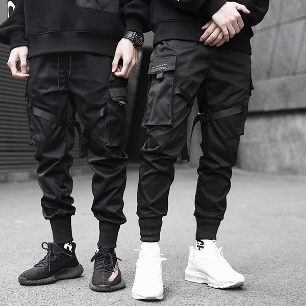 Pantalones Tácticos Funcionales Talla Grande con Bolsillos Laterales - Algodón Puro Comodidad Urbana