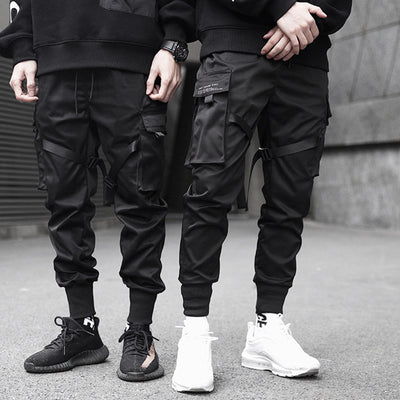 Pantalones Tácticos Funcionales Talla Grande con Bolsillos Laterales - Algodón Puro Comodidad Urbana