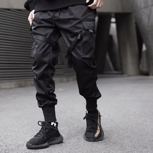 Pantalones Tácticos Funcionales Talla Grande con Bolsillos Laterales - Algodón Puro Comodidad Urbana - Image 2