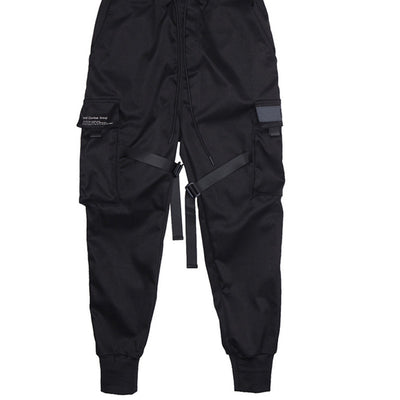 Pantalones Tácticos Funcionales Talla Grande con Bolsillos Laterales - Algodón Puro Comodidad Urbana - Image 3