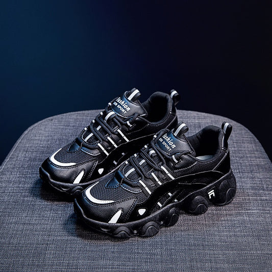 Zapatillas Deportivas Escolares Coreanas con Plataforma - Casual Street Style para Mujeres - Image 2