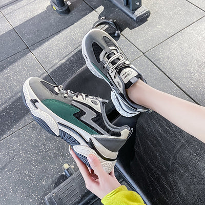 Zapatillas Deportivas Escolares con Suela Gruesa y Elevación - Image 9