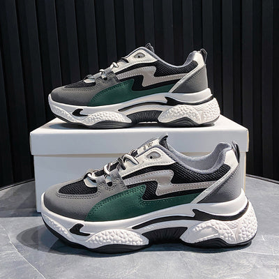 Zapatillas Deportivas Escolares con Suela Gruesa y Elevación