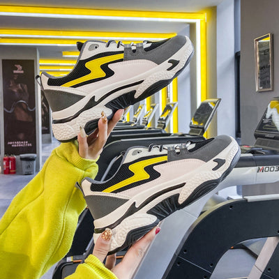 Zapatillas Deportivas Escolares con Suela Gruesa y Elevación - Image 3