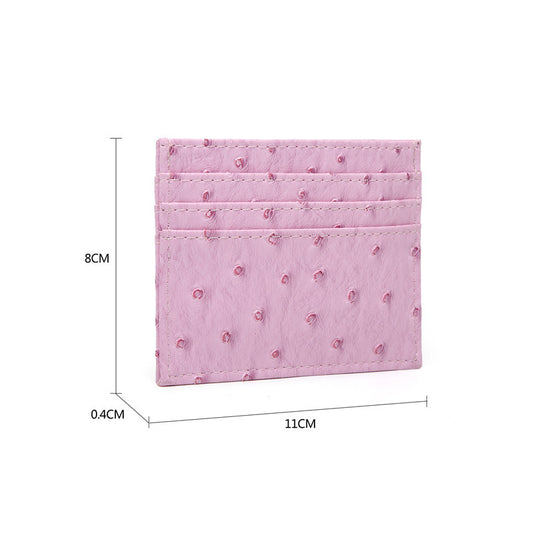 Cartera Compacta de Cuero PU para Tarjetas Bancarias - Image 2