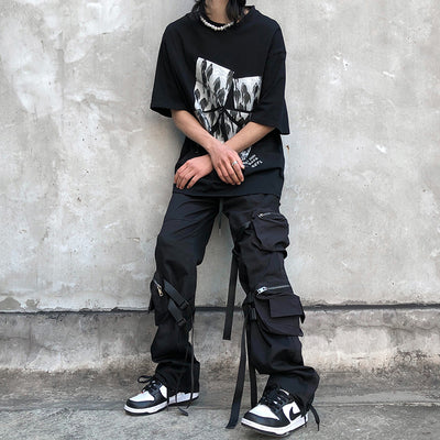 Pantalones Overol Street Casual para Hombre - Diseño Urbano Moderno - Image 6