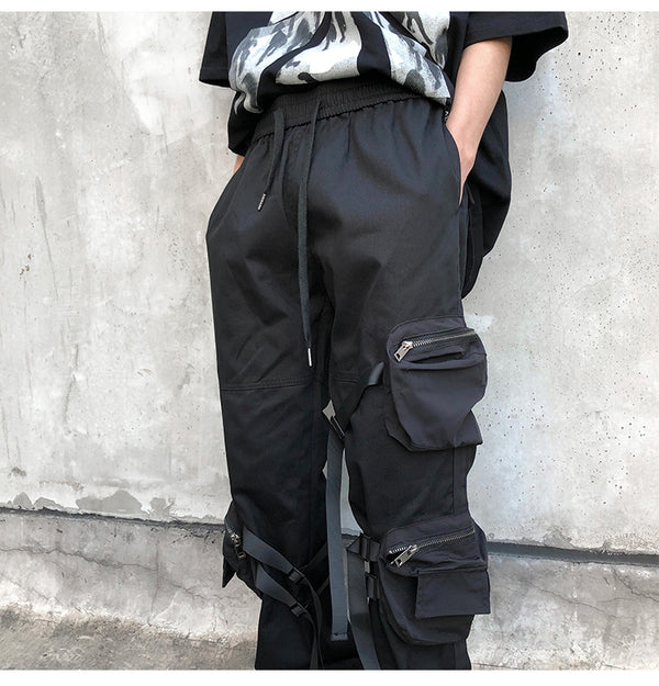 Pantalones Overol Street Casual para Hombre - Diseño Urbano Moderno - Image 7