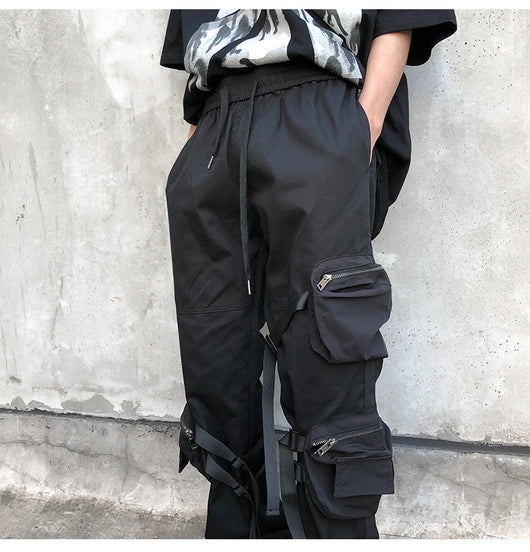 Pantalones Overol Street Casual para Hombre - Diseño Urbano Moderno - Image 7