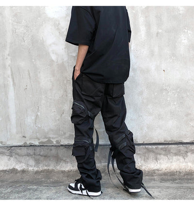 Pantalones Overol Street Casual para Hombre - Diseño Urbano Moderno - Image 3