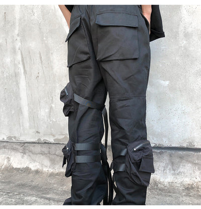 Pantalones Overol Street Casual para Hombre - Diseño Urbano Moderno - Image 13