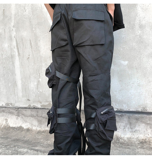 Pantalones Overol Street Casual para Hombre - Diseño Urbano Moderno - Image 13