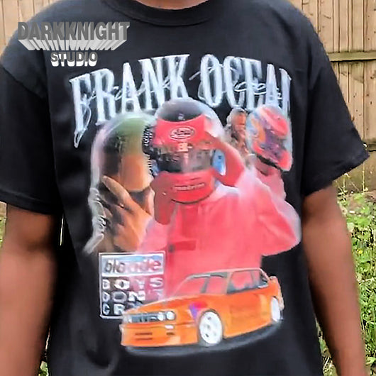 Camiseta Vintage Hip-Hop Frank Ocean Fahai - Diseño Rap Street - Image 3