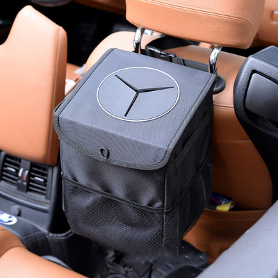 Cubo Plegable para Basura de Auto con Tapa Hermética - Image 9