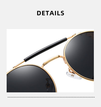 Gafas de Sol Steampunk Retro con Lentes Espejadas de Colores - Image 20