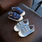 Zapatos de Lona Denim para Niños con Remaches - Colores Sólidos