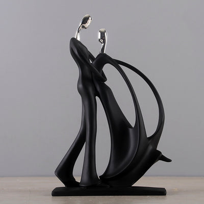 Decoración Doble Danza en Resina - Artesanía Elegante y Sofisticada - Image 3