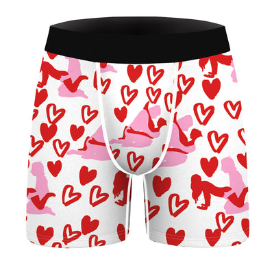 Bóxer para Hombre con Estampado Digital 'Labios Sensuales' - Image 9