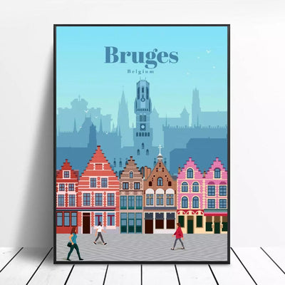 Cuadro Canvas Ciudades del Mundo - Londres, Nueva York, París, España - Decoración Nórdica - Image 31