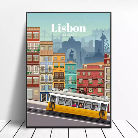 Cuadro Canvas Ciudades del Mundo - Londres, Nueva York, París, España - Decoración Nórdica - Image 35