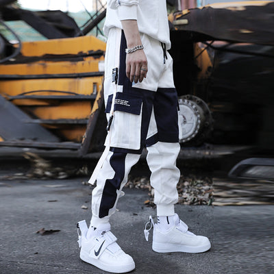 Pantalones Casuales Hombre Overol Trendy con Cierre Ajustable - Image 7