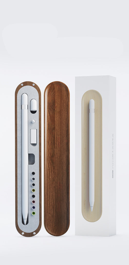 Estuche de Almacenamiento Walnut para Apple Pencil - Compatible con iPad Generaciones 1 y 2 - Image 14