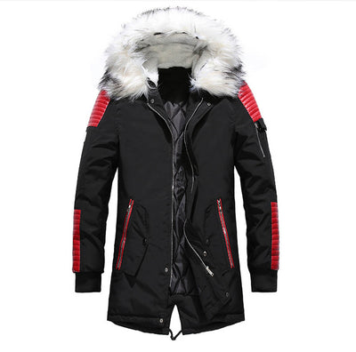 Abrigo Parka Grueso para Hombre - Chaqueta Invernal Larga con Capucha - Image 2