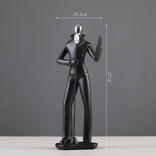 Decoración Doble Danza en Resina - Artesanía Elegante y Sofisticada - Image 4