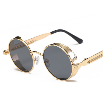 Gafas Metálicas Redondas para Mujer con Bisagras Flexibles - Image 3