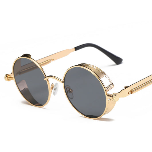 Gafas Metálicas Redondas para Mujer con Bisagras Flexibles - Image 3