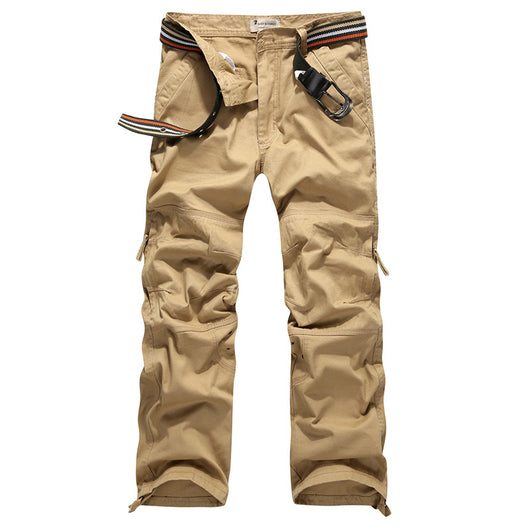 Pantalones Cargo Amplios Reforzados para Hombre Talla Grande