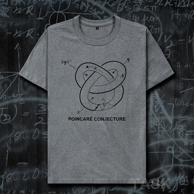 Playera de Algodón Puro Conjetura de Poincaré - Topología para Hombre y Mujer - Image 84