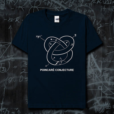 Playera de Algodón Puro Conjetura de Poincaré - Topología para Hombre y Mujer - Image 3