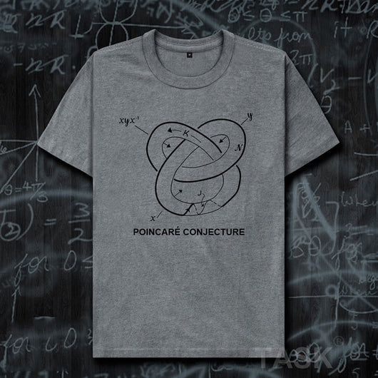 Playera de Algodón Puro Conjetura de Poincaré - Topología para Hombre y Mujer - Image 4