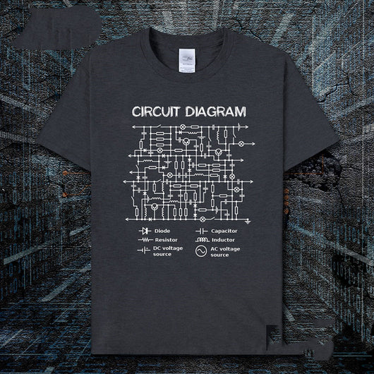 Camiseta de Algodón Puro para Ingeniería - Unisex de Manga Corta