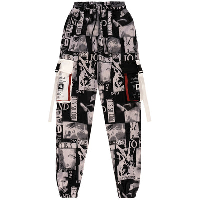 Pantalones Harem Hip-hop Tendencia Verano Niños y Hombres Jóvenes