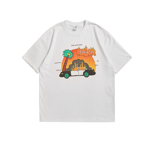 Playera Goku Retro Americana - Estampado Clásico de Manga Corta - Image 6