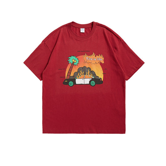 Playera Goku Retro Americana - Estampado Clásico de Manga Corta - Image 7
