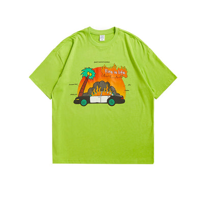 Playera Goku Retro Americana - Estampado Clásico de Manga Corta - Image 8