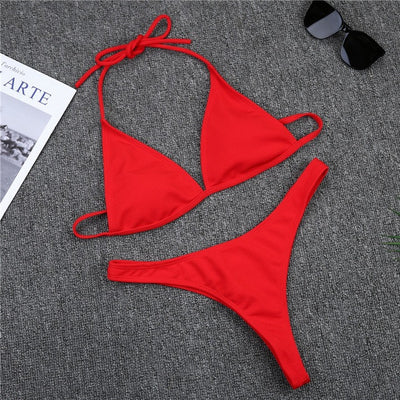 Bikini Brasileño Talle Pequeño Corte Alto para Niñas - Image 5