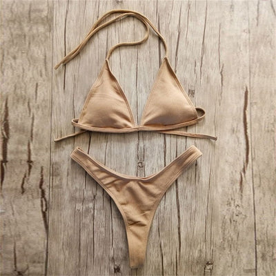 Bikini Brasileño Talle Pequeño Corte Alto para Niñas - Image 4