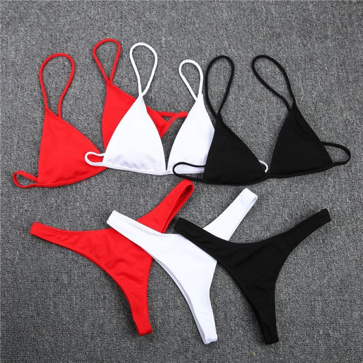 Bikini Brasileño Talle Pequeño Corte Alto para Niñas - Image 9