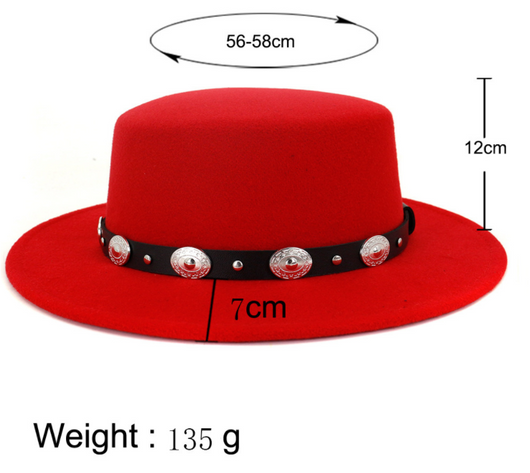 Sombrero Jazz de Lana Cálido con Hebilla Metálica - Estilo Británico Versátil - Image 11