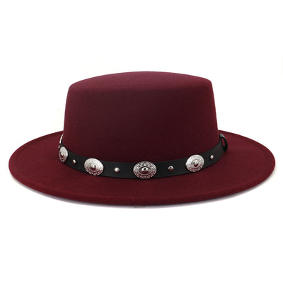 Sombrero Jazz de Lana Cálido con Hebilla Metálica - Estilo Británico Versátil - Image 13