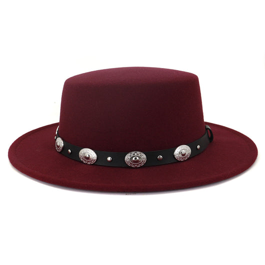 Sombrero Jazz de Lana Cálido con Hebilla Metálica - Estilo Británico Versátil - Image 13