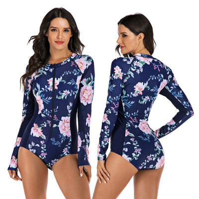 Traje de Baño Térmico Manga Larga para Mujer - Buzo Deportivo - Image 12