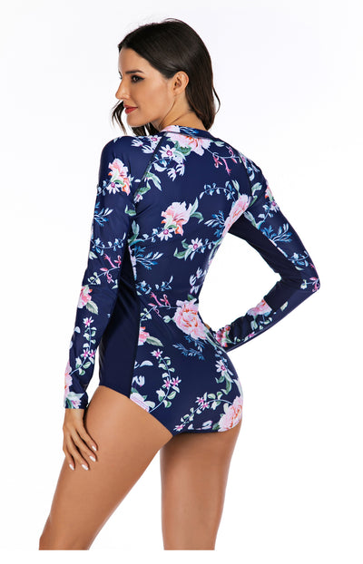 Traje de Baño Térmico Manga Larga para Mujer - Buzo Deportivo - Image 3