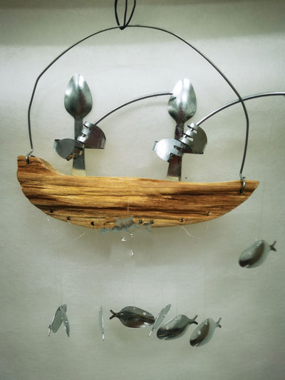 Campana de Viento para Caña de Pescar - Señalizador Acústico de Madera - Image 5