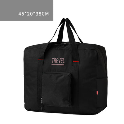 Bolsa de Viaje Plegable de Gran Capacidad en Lona para Hombre y Mujer - Image 5