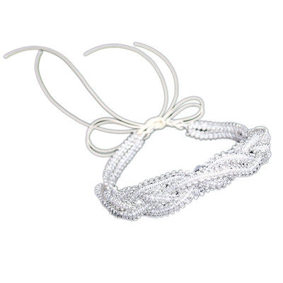 Diadema Nupcial Ancha con Perlas Artesanal - Accesorios para Novia - Image 7