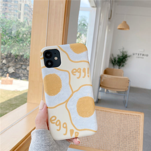Funda para iPhone Huevo Frito Amarillo - Diseño Cartoon Divertido - Image 9